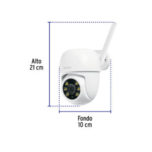 Camara WiFi Robotizada Tipo Domo 3MP, Volteck