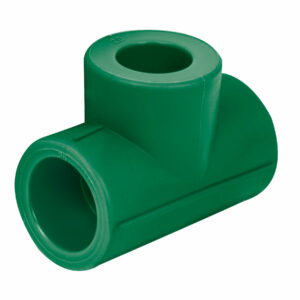 Tee de PPR reducida de 3/4"x1/2"X1/2" 25x20x20mm