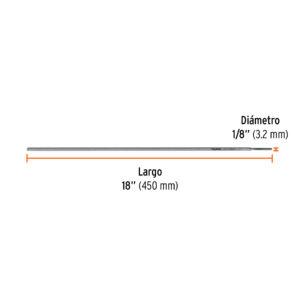 Electrodo 7018 de 1/8", bolsa de 1 kg