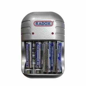 Cargador de pilas AA AAA 9V con 2 pilas AA 2500mAh + 2 AAA 1200mAh