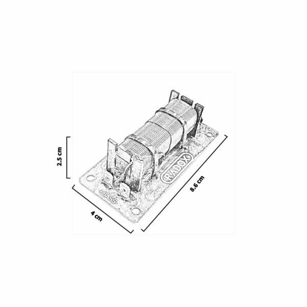 Crossover Pasivo 4-8 ohm 300w de 1 Bajo