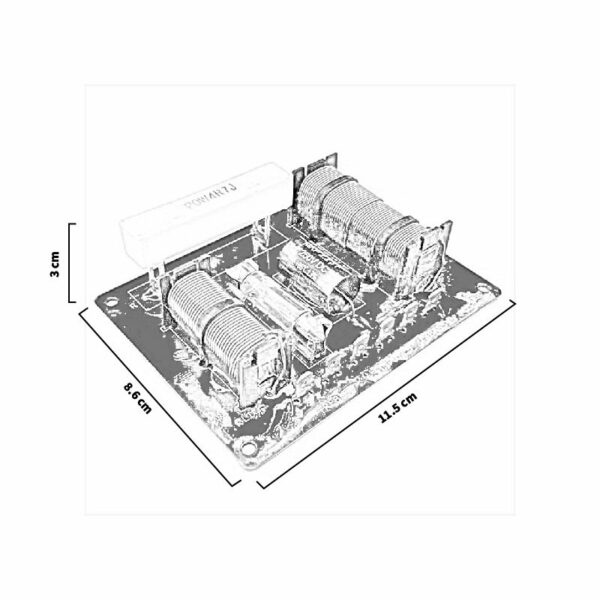 Crossover Pasivo 4-8 ohm 300w 2 Vias 1 Bajo 1 Agudo