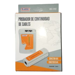 Probador de Continuidad de Cables RJ45 RJ11