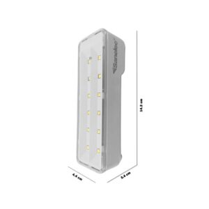 Lampara Luminario Emergencia Recargable 12 leds 110Lm