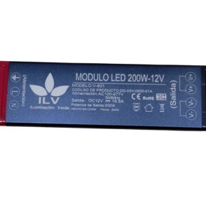 Fuente de alimentacion Regulador Tira Led 12v 200w