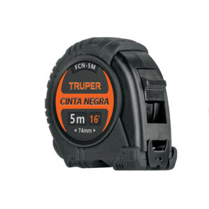 Flexometro Cinta Negra de 5m 19mm Truper