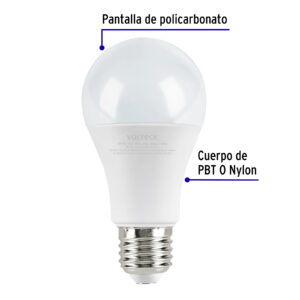 Foco Lampara de LED de 12w luz de dia