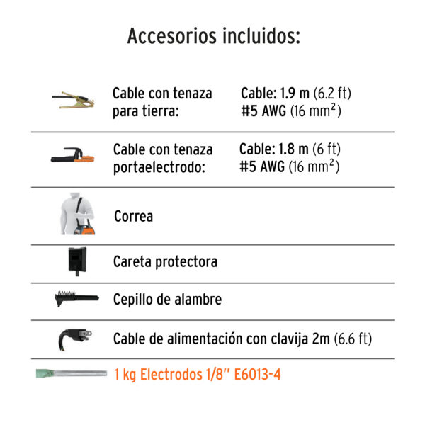 Soldadora inversora, 130 A, 127 V/220 V