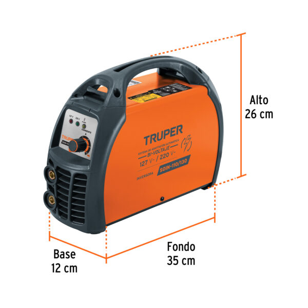 Soldadora inversora, 130 A, 127 V/220 V