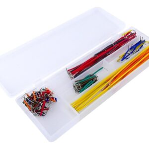 Kit de 140 CAbles Jumpers para Protoboard en Caja