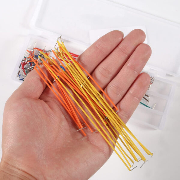 Kit de 140 CAbles Jumpers para Protoboard en Caja