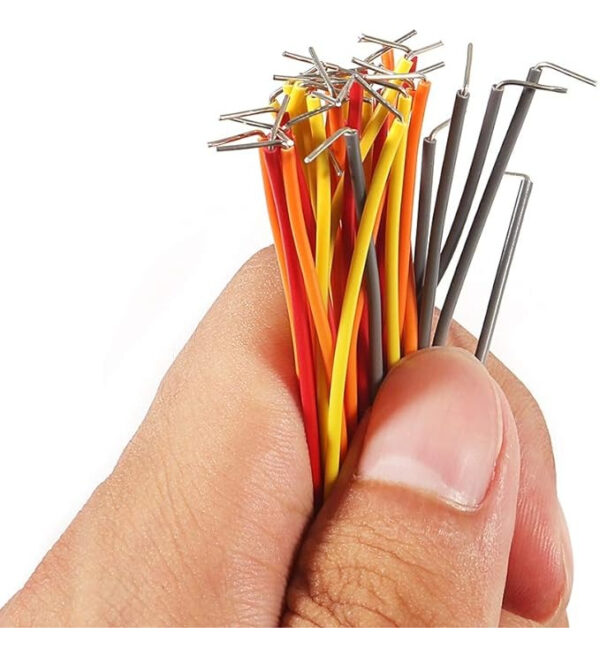 Kit de 140 CAbles Jumpers para Protoboard en Caja