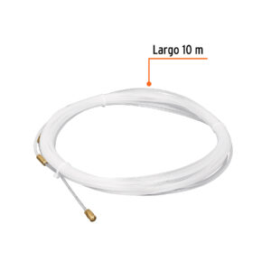 Guia de nylon para cable 10m