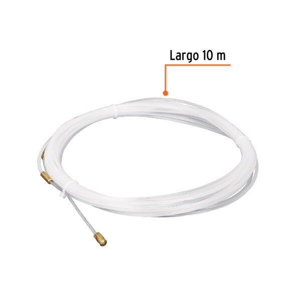 Guia de nylon para cable 10m