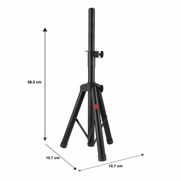 Tripie para Bafle de 8" 12" y 15" hasta 35kg Altura Max. 1.06m