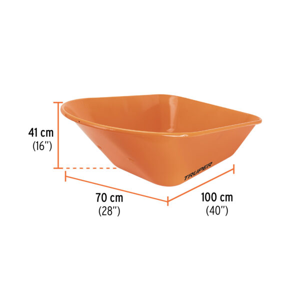 Concha para carretillas CAR-81FF, CAR-81 y CAR-82 de 8ft