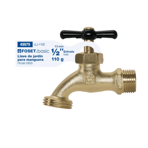 Llave para manguera de 1/2" Foset Basic