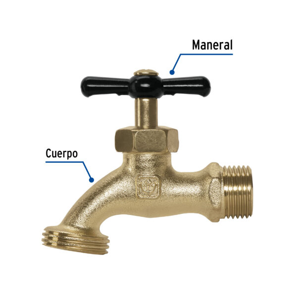 Llave para manguera de 1/2" Foset Basic