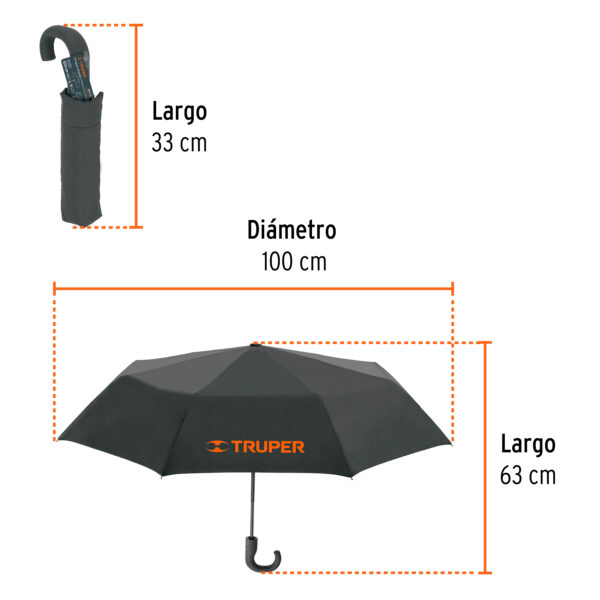 Paraguas Sombrilla de 95cm