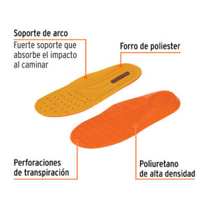 Plantillas de poliuretano para zapato talla 24