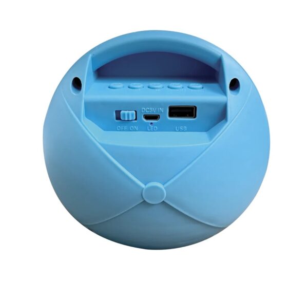 Bocina bluetooth de 3" 5 W RMS cAzul