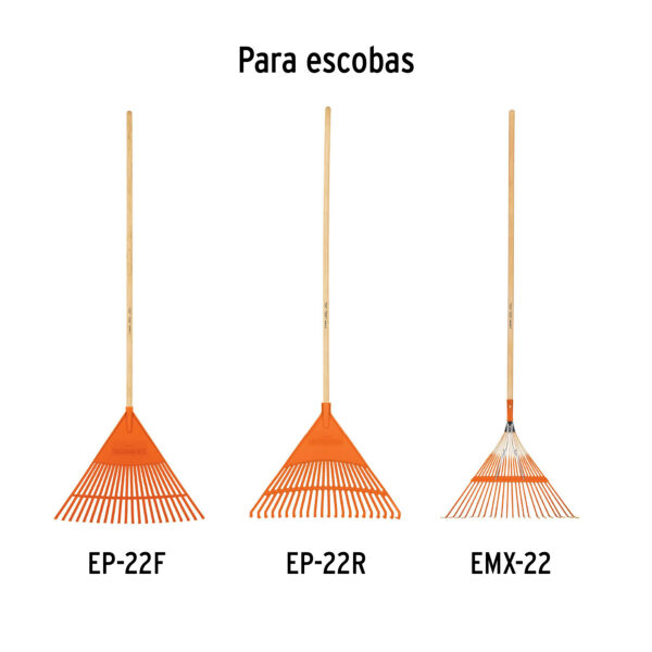Mango de repuesto largo, para escoba de jardin, 48"