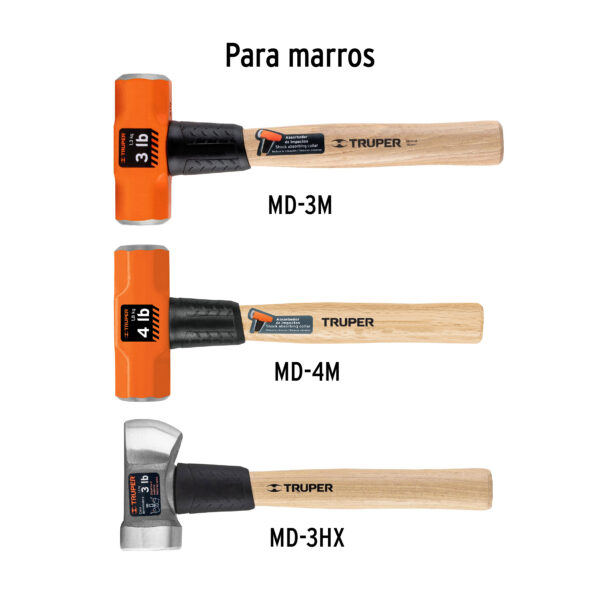 Mango de repuesto para marros de 2, 3 y 4 lbs de 12"