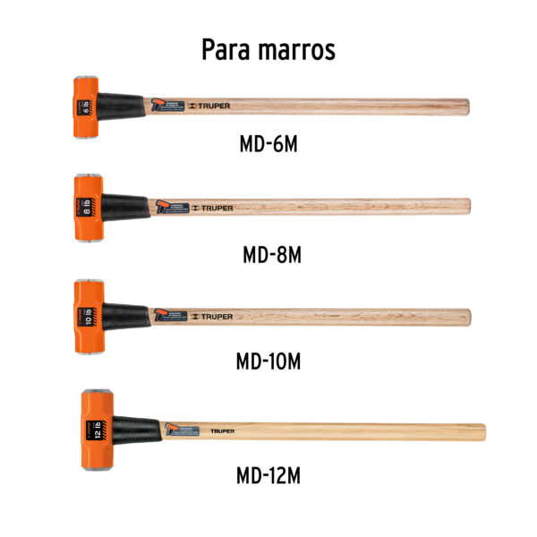 Mango de repuesto para marros de 6 a 16 lbs de 35"