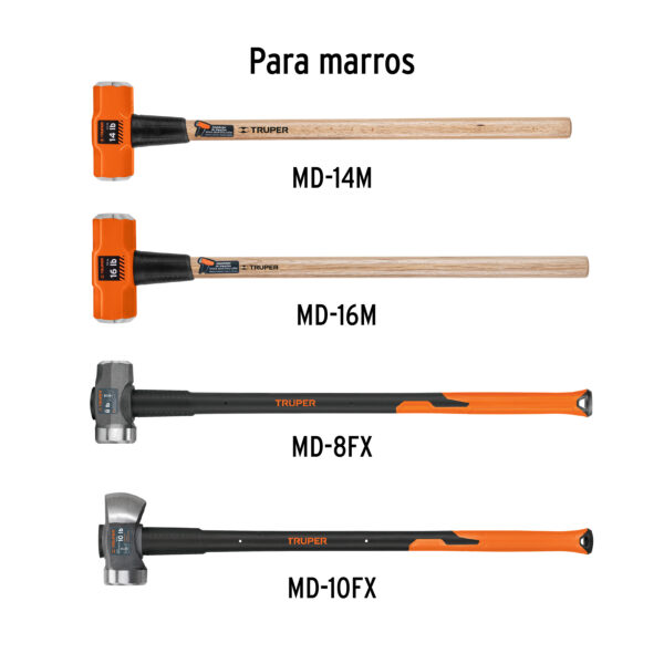 Mango de repuesto para marros de 6 a 16 lbs de 35"