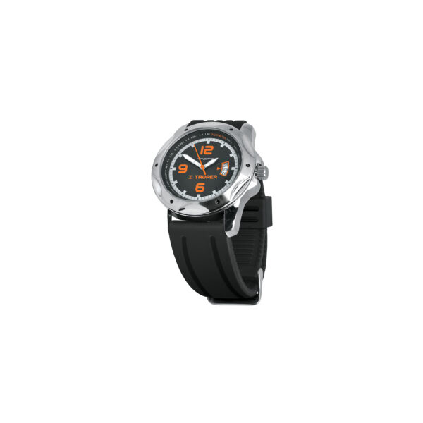 Reloj para caballero de cuarzo, correa de plastico