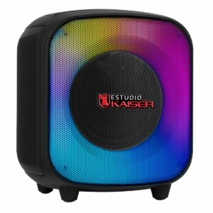 Bocina 6.5" de 40 wrms xtreme box con 2 Microfonos Inalambricos