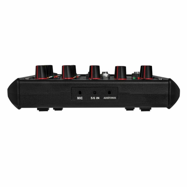Mezcladora de audio Bluetooth de 6 canales