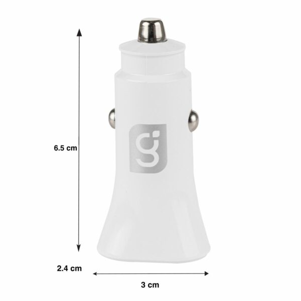 Cargador para Auto USB y Tipo C de 3A Carga Rapida