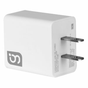 Cargador carga rápida 2.1A con 2 puertos USB Blanco