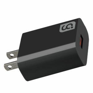 Cargador USB Carga Ultra Rapida 3.1A de 20w Negro