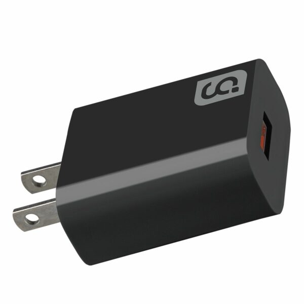 Cargador USB Carga Ultra Rapida 3.1A de 20w Negro