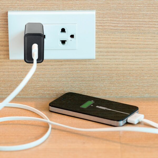 Cargador USB Carga Ultra Rapida 3.1A de 20w Negro