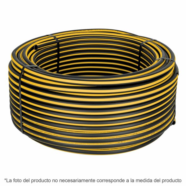 Metro de manguera para gas de 3/8" PE-AL-PE