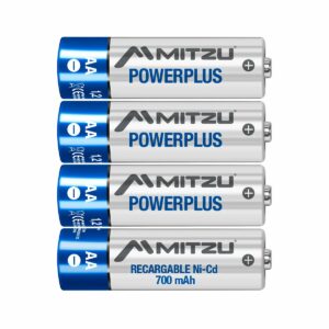 Pack de 4 Pilas AA de 700mAh NI-CD