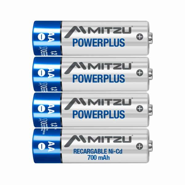 Pack de 4 Pilas AA de 700mAh NI-CD