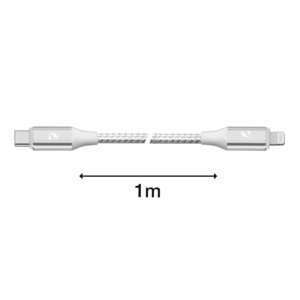 Cable Lightning de 1m 3A Carga Rapida a Tipo C
