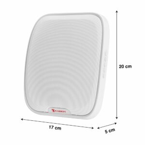 Bocina bluetooth montaje en pared 5WRMS Blanca
