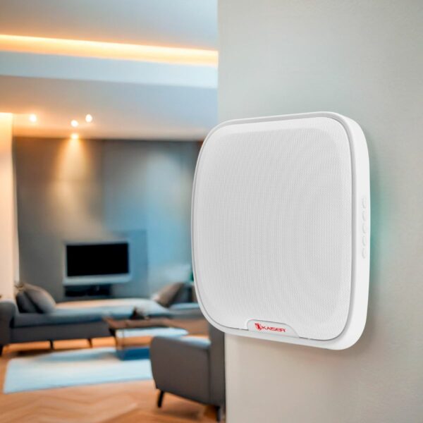 Bocina bluetooth montaje en pared 5WRMS Blanca