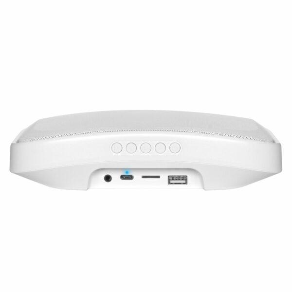 Bocina bluetooth montaje en pared 5WRMS Blanca