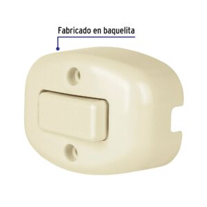 Interruptor de sobreponer sencillo
