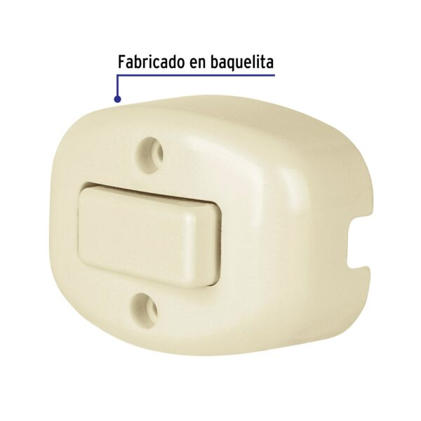 Interruptor de sobreponer sencillo