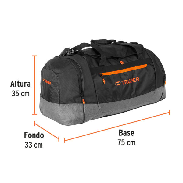 Maleta deportiva Truper, 75 cms