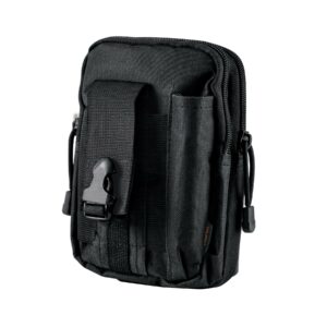 Bolso tactico para cinturon, negro