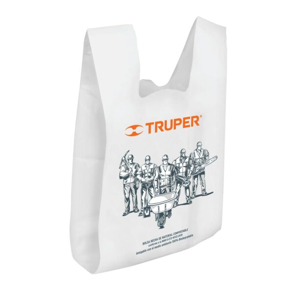 Bolsa plastica, 20 x 40 cm