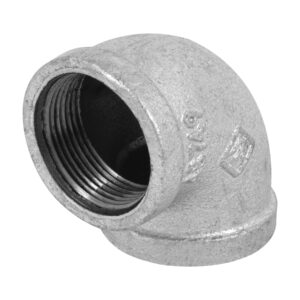 Codo 90°, acero galvanizado, 1-1/4"